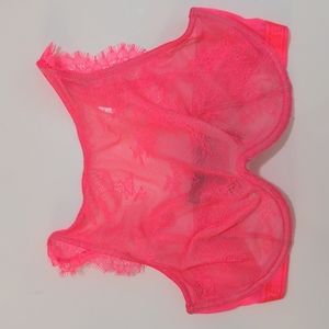 Victoria's Secret high neck bra 32DD PINK